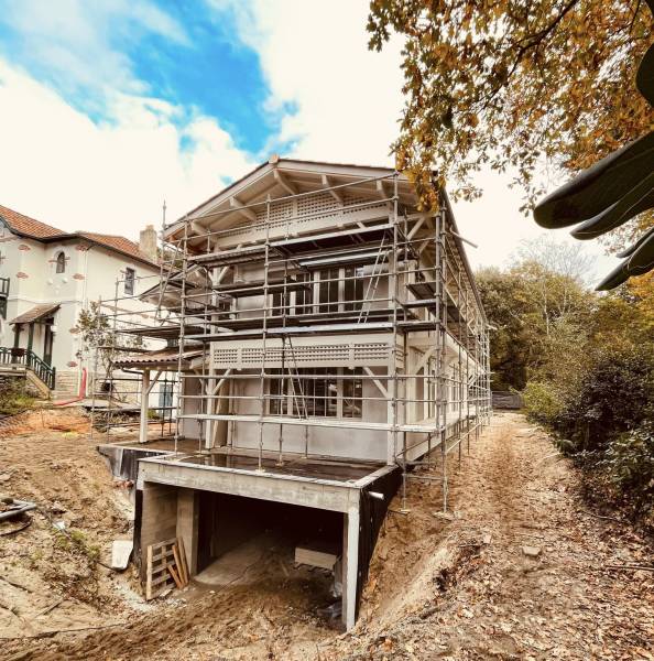 Location d'un échafaudage à la teste de buch 